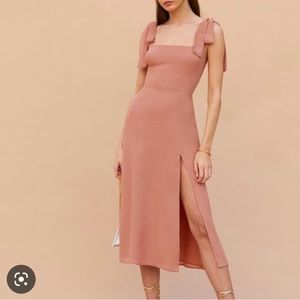 Reformation Twilight dress in Praline, size 4
